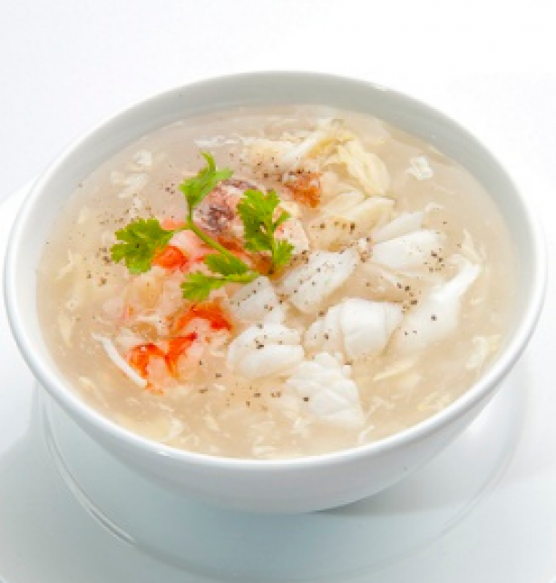 SÚP BÀU NGƯ - Abalone & Crab meat Soup 